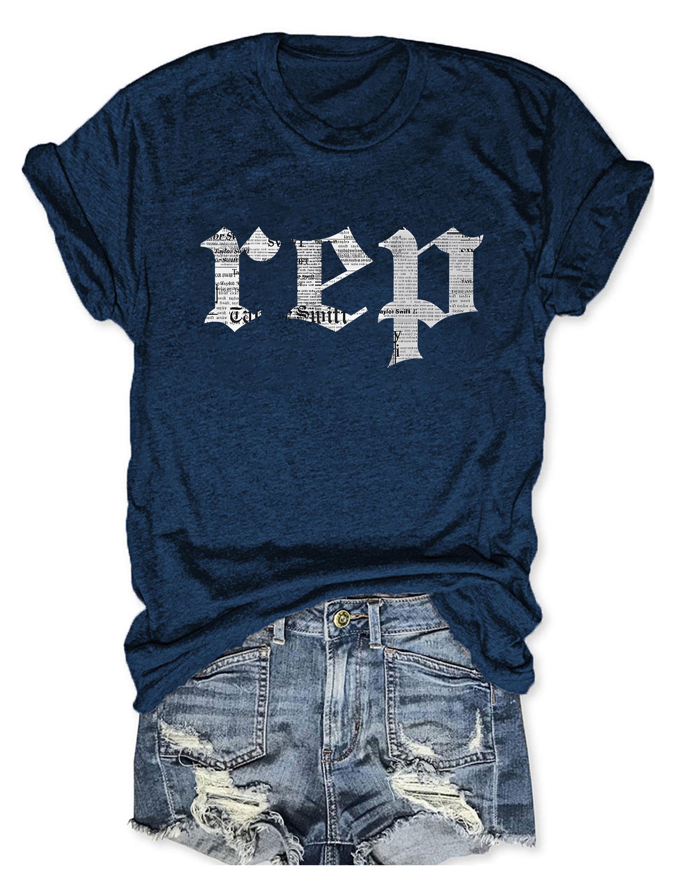 T-shirt graphique tendance Rep Era Streetwear Statement Shirt 