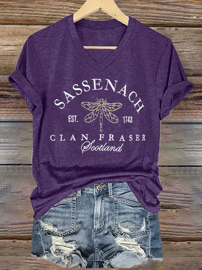 T-shirt vintage inspiré des clans des Highlands écossaises 