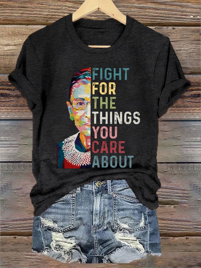 Le combat des femmes pour ce qui vous tient à cœur : votez ! T-shirt envoyé par Ruth 