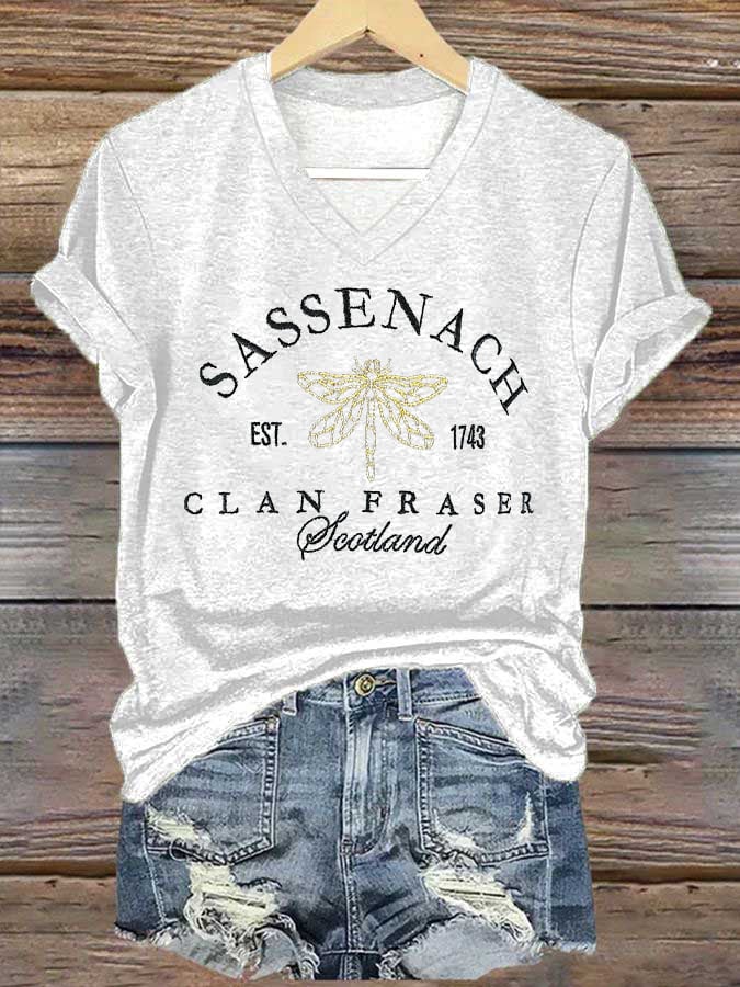 T-shirt vintage inspiré des clans des Highlands écossaises 