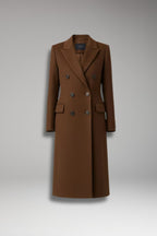 Women's Winter Coat with Straight Fit and Long Sleeves