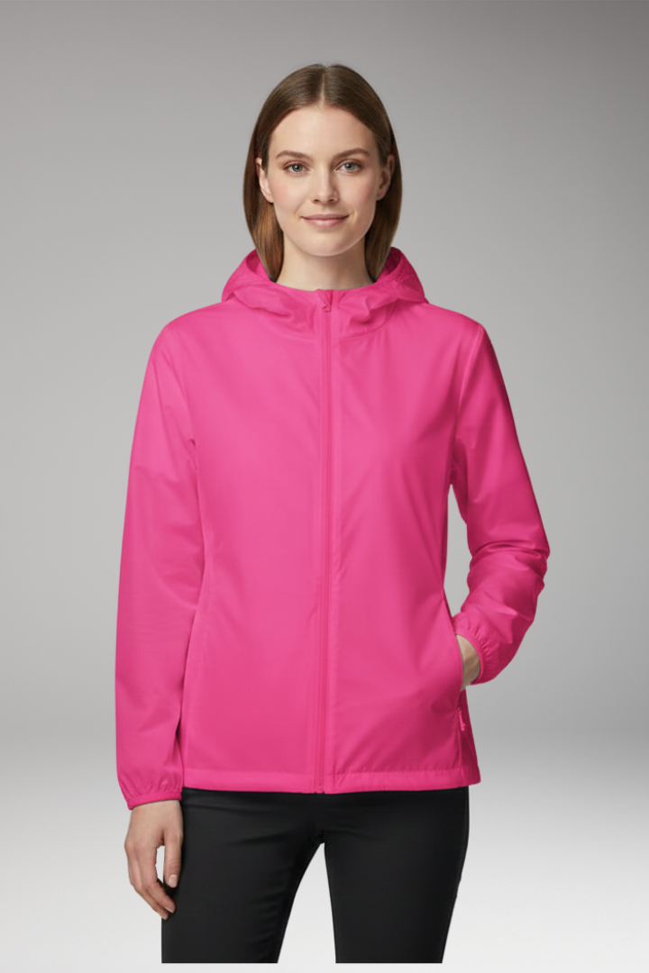 Unisex Outdoor Jacket with Water-Repellent and All-Weather Features