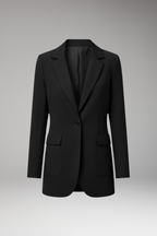 Women's Blazer with notch lapel and open front