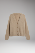 Women's Cardigan with Regular Fit and Button Closure