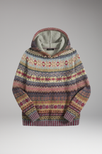 Women's Hoodie with Attached Hood and Long Sleeves