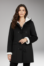 Women's Jacket with Hood and Toggle Closure