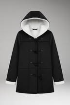 Women's Jacket with Hood and Toggle Closure