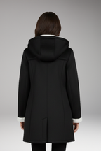 Women's Jacket with Hood and Toggle Closure