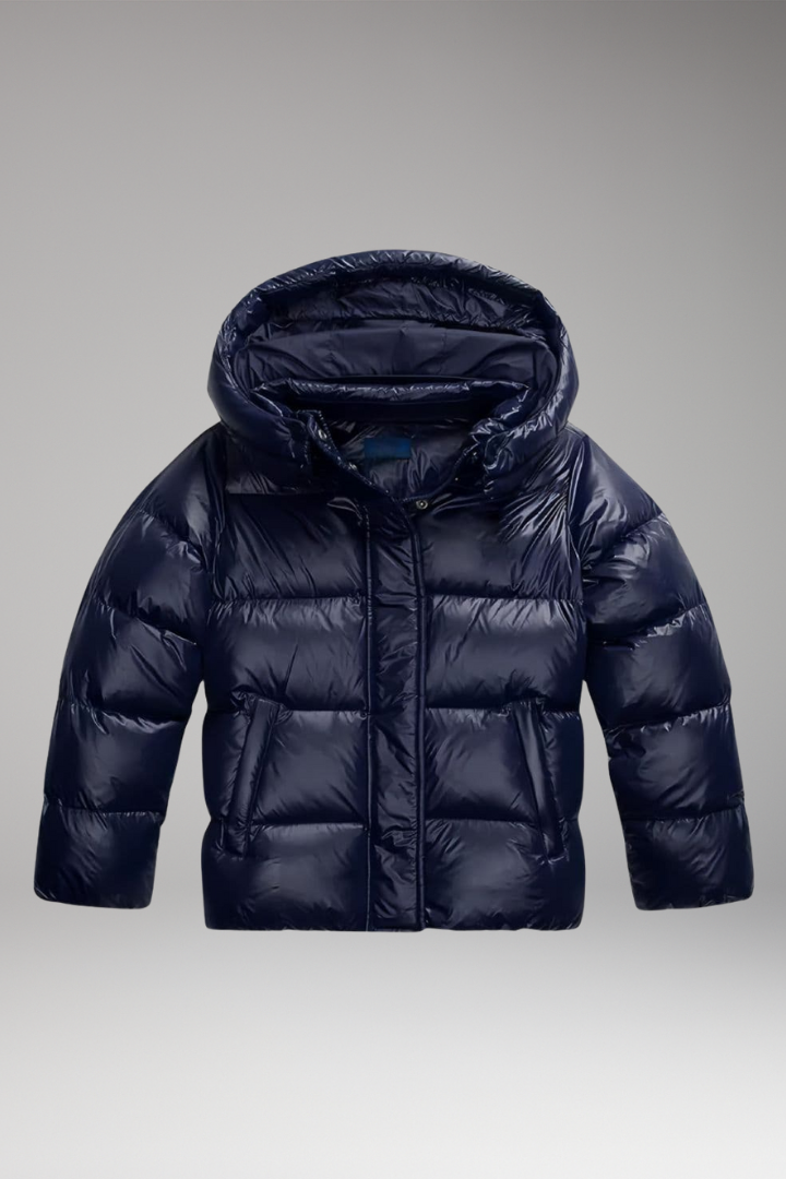 Women's Jacket with Hood and Zip Closure