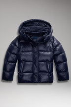 Women's Quilted Jacket with Hood and Pockets