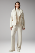 Women's Set with Turtleneck and Wide-Leg Pants
