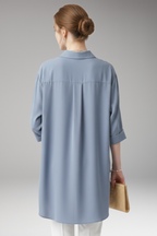 Women's Shirt with Button Front and Chest Pocket