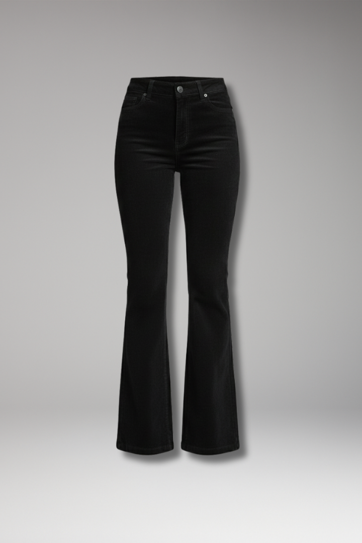 Women's High-Waisted Flared Pants