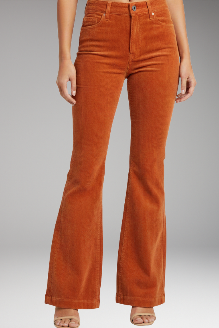 Women's High-Waisted Flared Pants