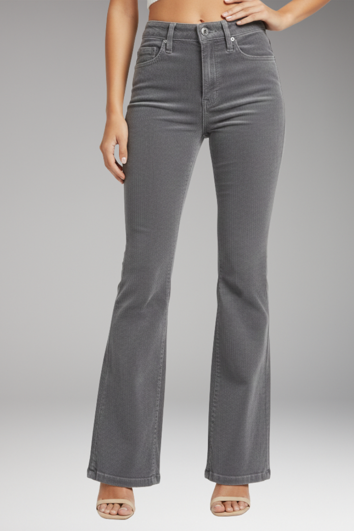 Women's High-Waisted Flared Pants