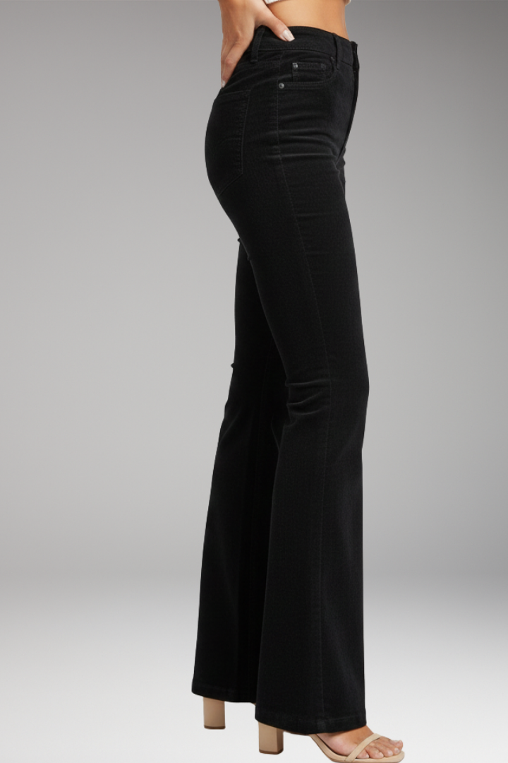 Women's High-Waisted Flared Pants