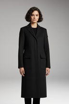 Women's Parka with Insulated Lining and Snap Closure