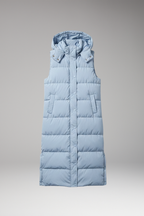 Women's Puffer Jacket with Hood and Quilted Padding