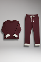 Women's Two Piece Set with Lined Interior and Drawstring Waist