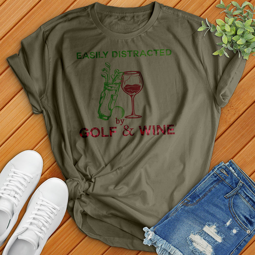 Facilement distrait par le golf et le vin 