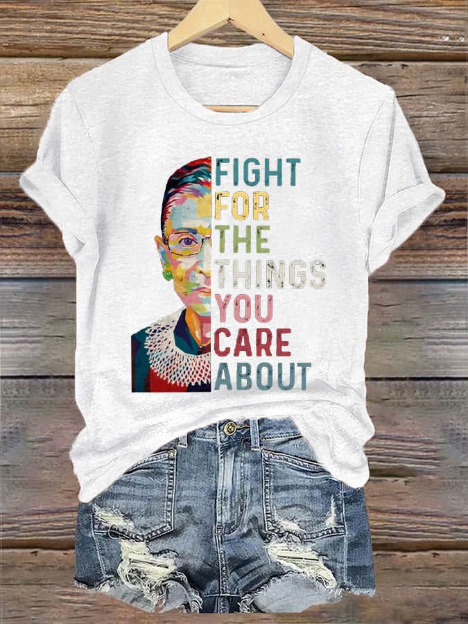 Le combat des femmes pour ce qui vous tient à cœur : votez ! T-shirt envoyé par Ruth 