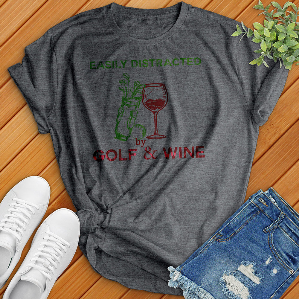 Facilement distrait par le golf et le vin 