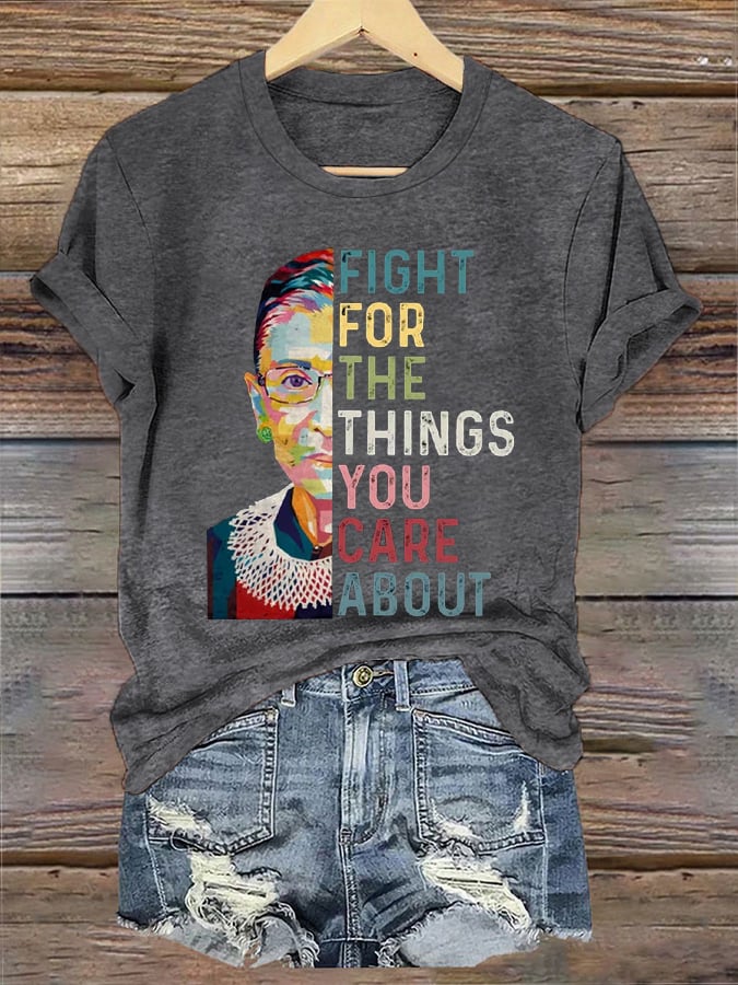 Le combat des femmes pour ce qui vous tient à cœur : votez ! T-shirt envoyé par Ruth 