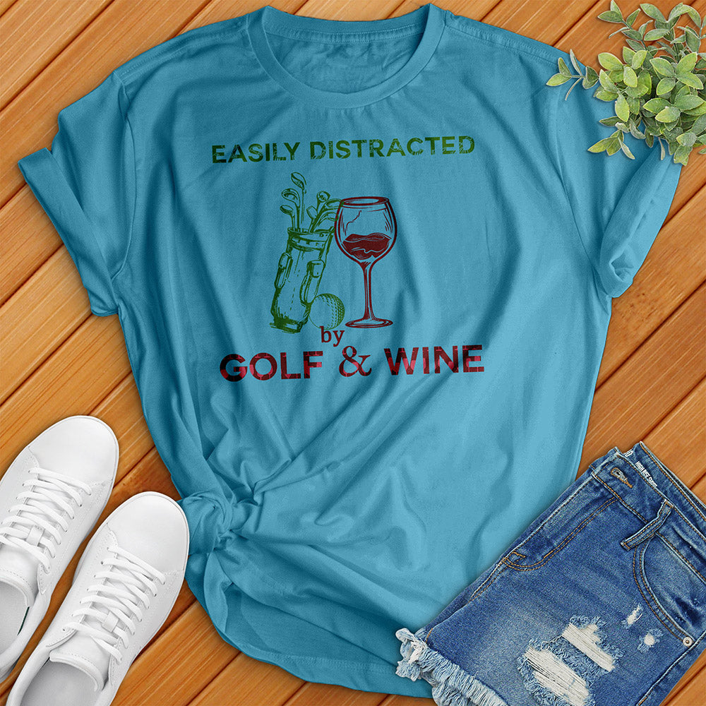 Facilement distrait par le golf et le vin 