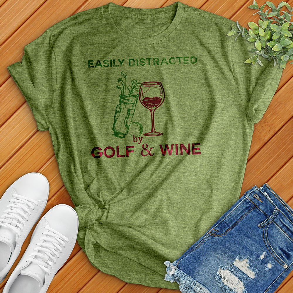 Facilement distrait par le golf et le vin 