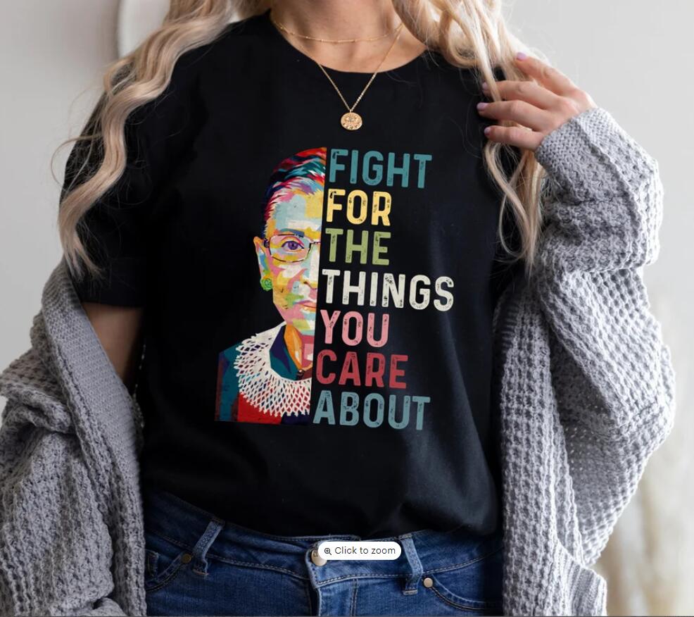 Le combat des femmes pour ce qui vous tient à cœur : votez ! T-shirt envoyé par Ruth 