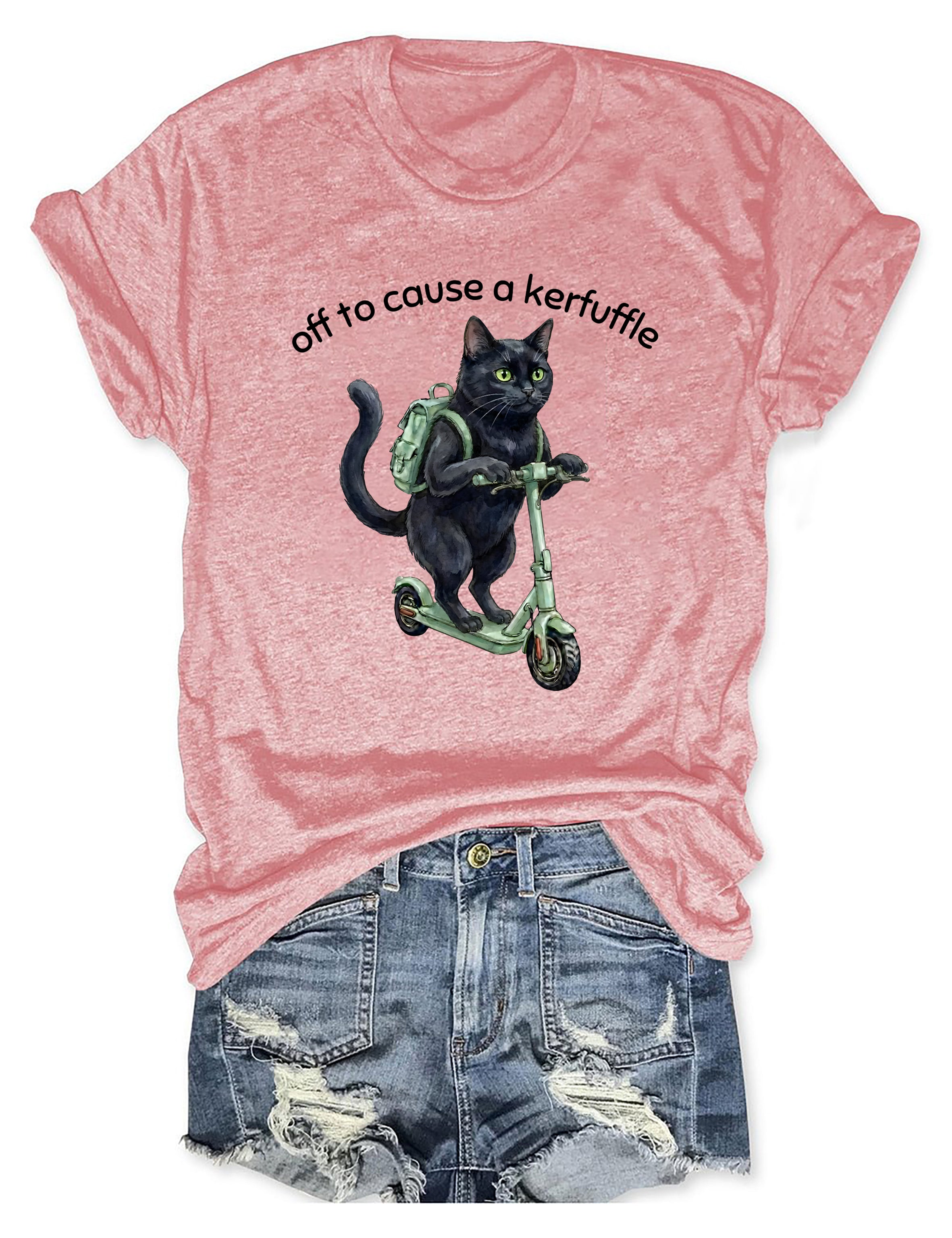 T-shirt graphique humoristique prêt à faire des vagues, citation sarcastique 