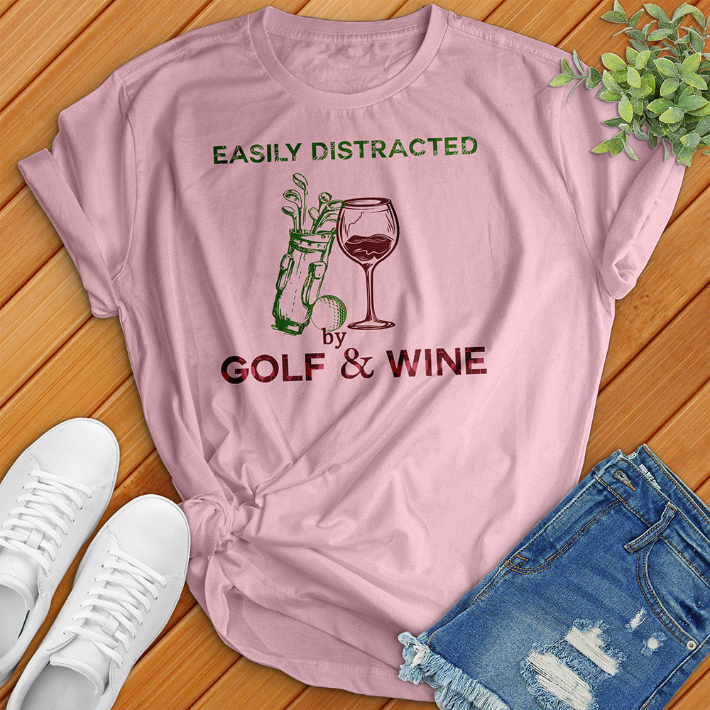 Facilement distrait par le golf et le vin 
